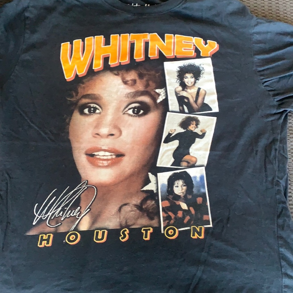 Retro Whitney Houston T-shirt